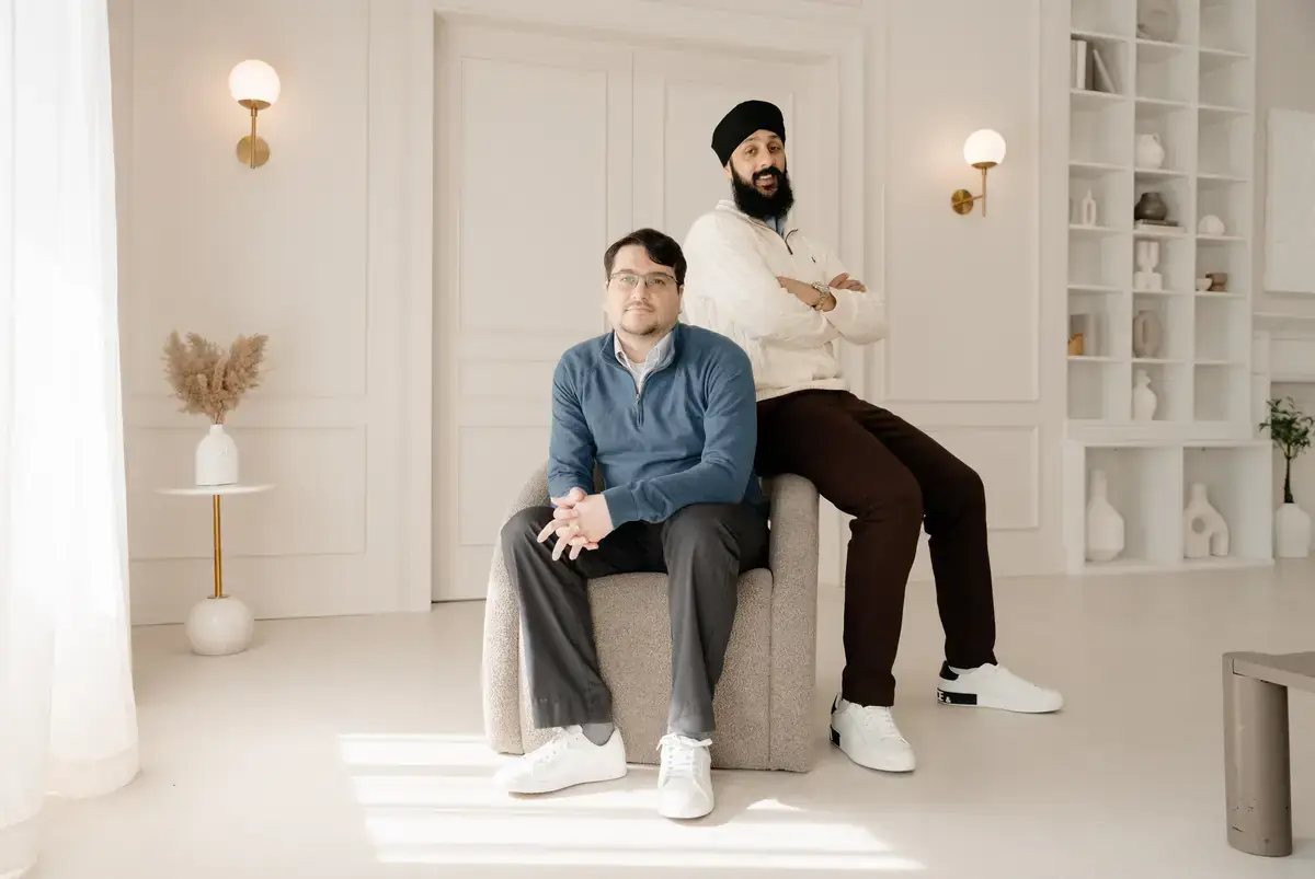 Harpreet Puri and Steven Rocha at the SHARP & Associates studio
